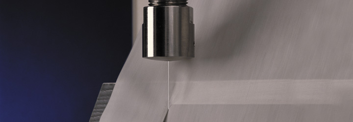 Waterjet slitting paper